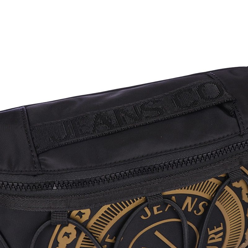 【直营】范思哲男士尼龙绑绳印花腰包 天猫国际时尚直营男士包袋