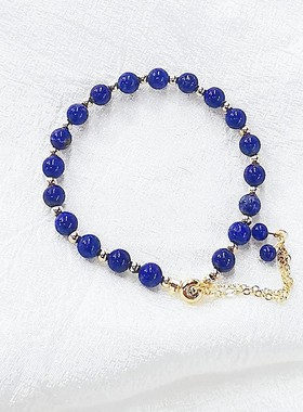 小众复古金珠链条手串