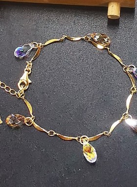 流苏甜美风水晶手链