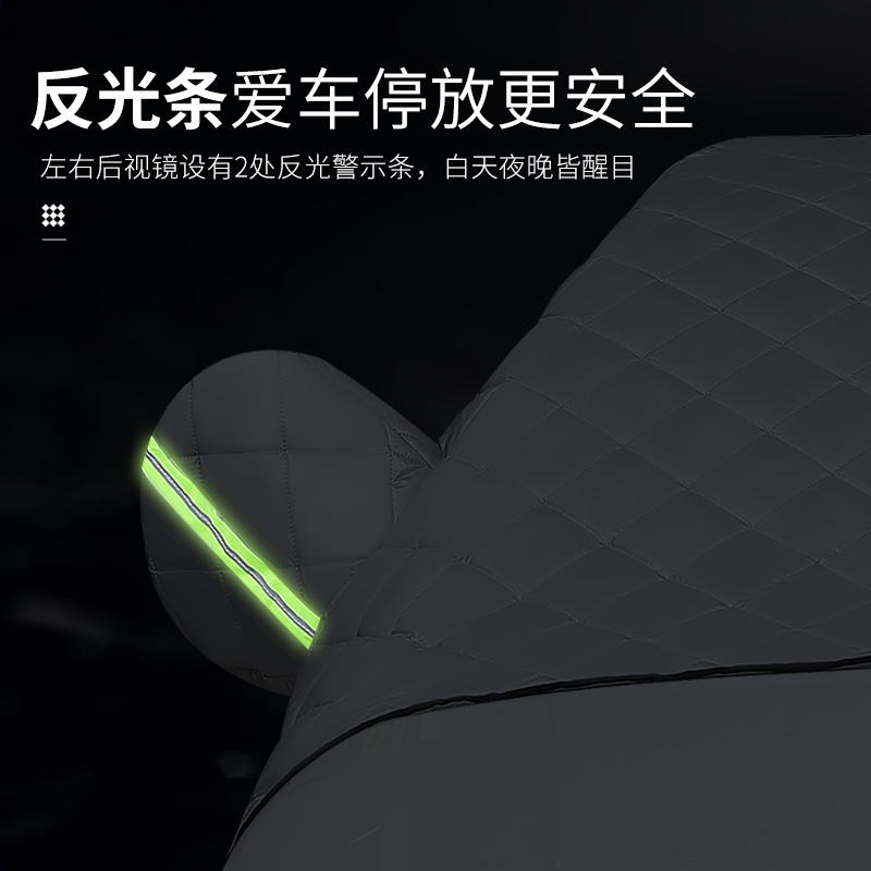 长安CS75PLUS车衣车罩2021款SUV半包围自动防晒隔热遮阳挡伞半罩