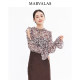 ເສື້ອເປີດບ່າແຟຊັ້ນດອກ Marvalas vintage