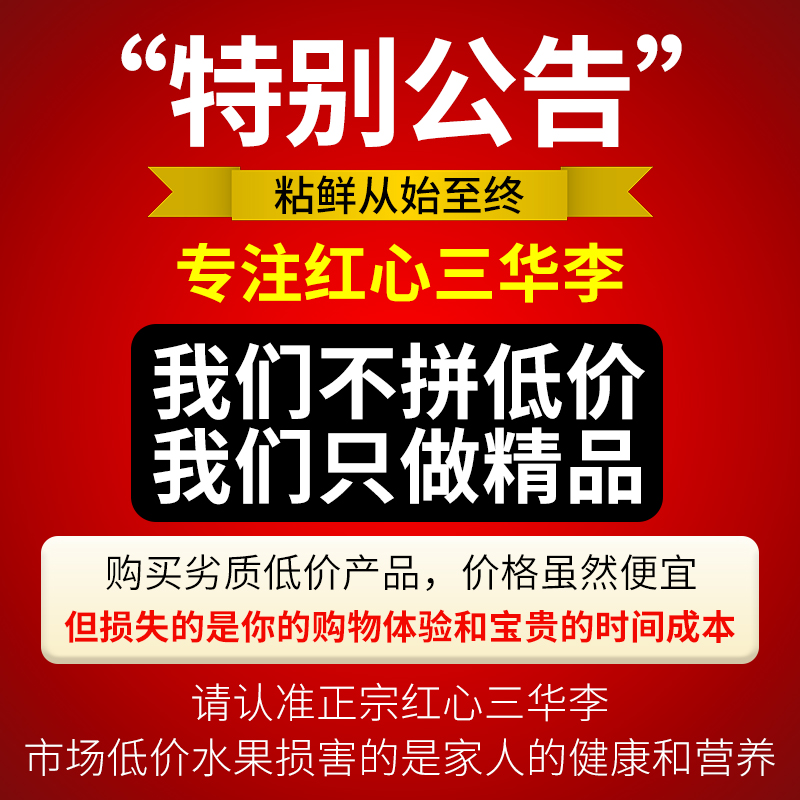 现货钱排三华李新鲜李子水果当季孕妇整箱三月芙蓉脆甜整箱包邮5 - 图3