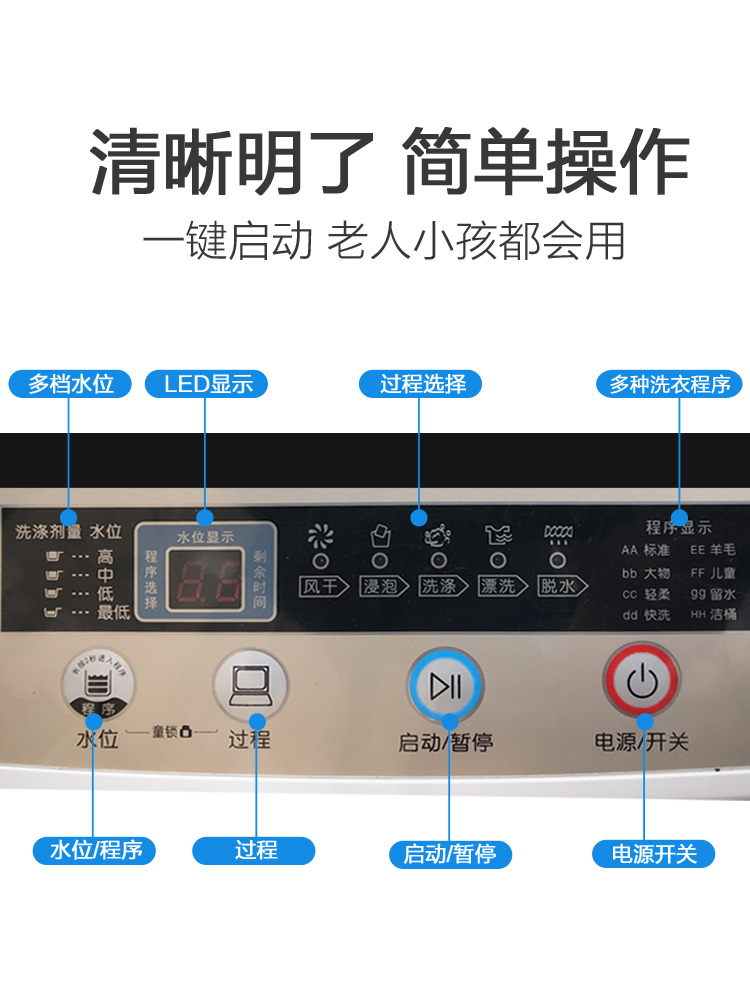 小天鹅全自动10 / 8公斤家用洗衣机 千森采蒸汽刷/手持挂烫机