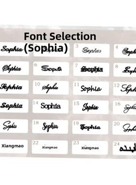 custom name necklace personalized DIY women chain fashion