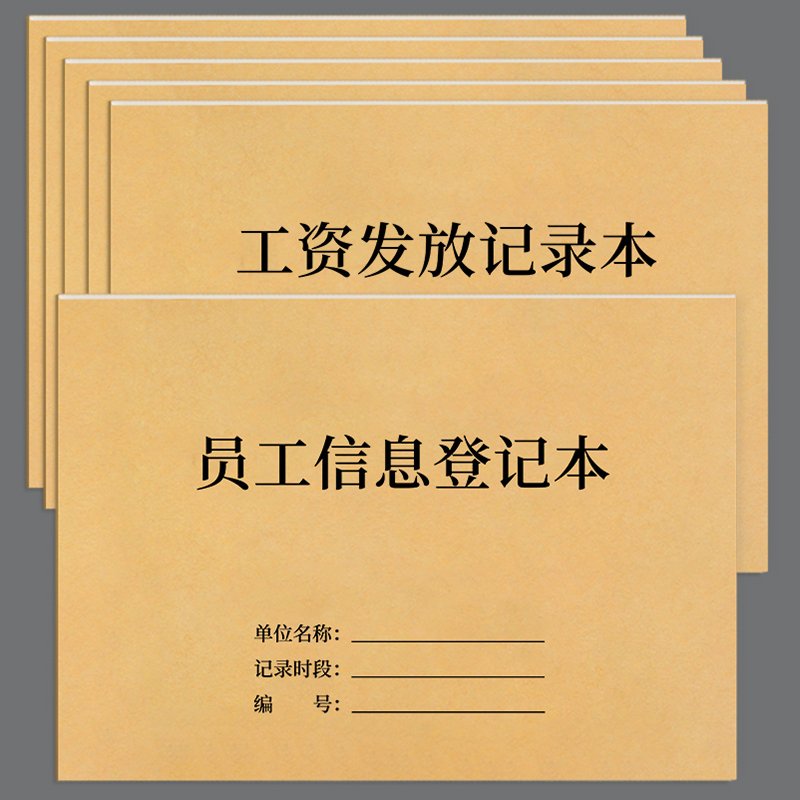 工资发放记录本员工工资表考勤表工资发放明细表财务部报表出纳日报表物品领用登记本行政人事员工入职申请表 - 图1