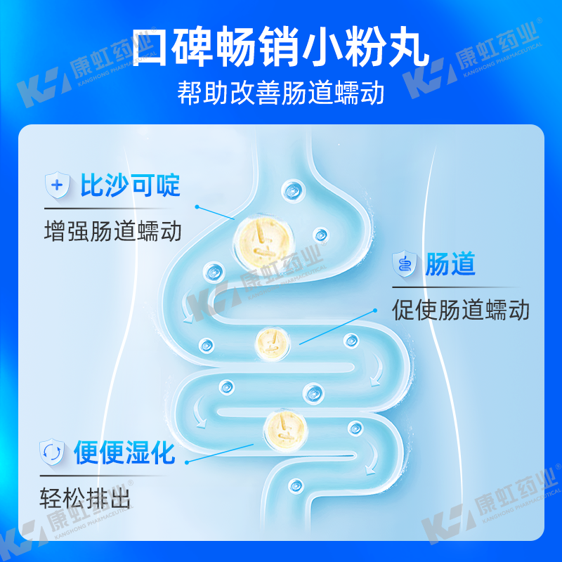 日本原装进口皇汉堂小粉丸便秘药小红粉粒清肠排宿便药正品旗舰店-图0