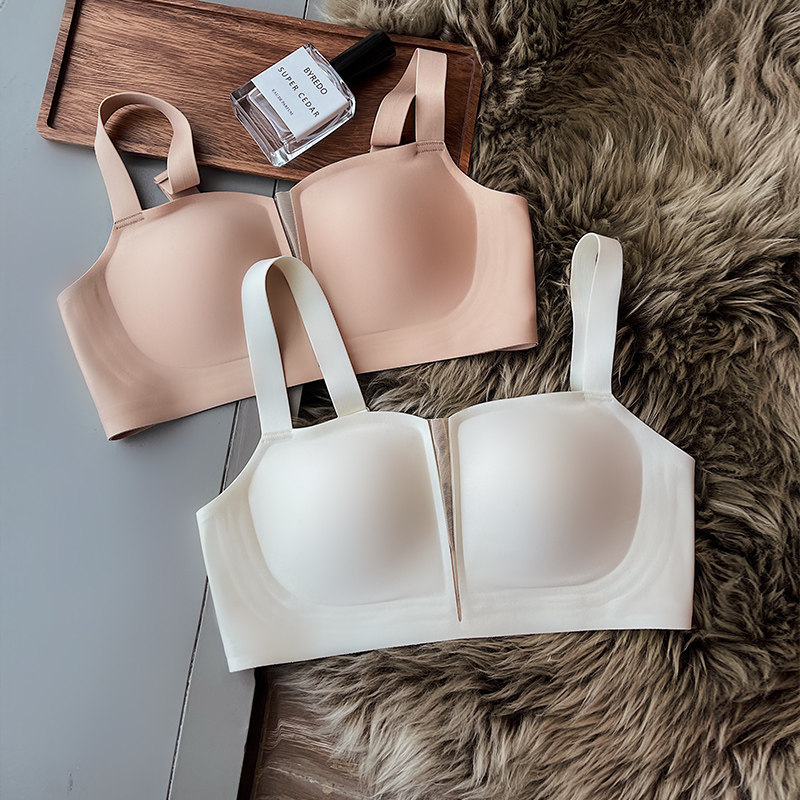 大胸显小胸夏季聚拢无钢圈文胸罩 闺蜜丫头文胸