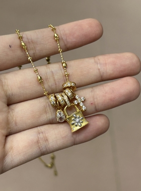 Finging十字架项链女轻奢小众设计高级感锁骨链2025新款爆款颈链