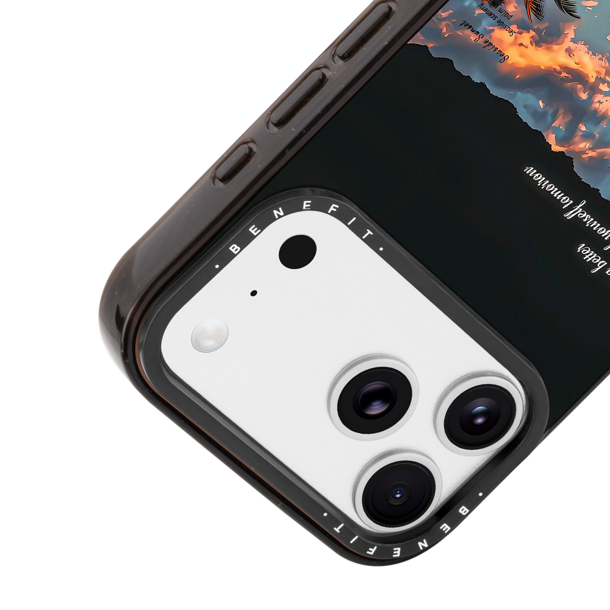 benefit绝美夕阳海滩椰树适用于iphone17promax苹果16PRO晶盾磁吸手机壳15新款13套14冰川纹12防摔彩色边框,淘宝优惠券,粉丝福利购,淘宝优惠卷