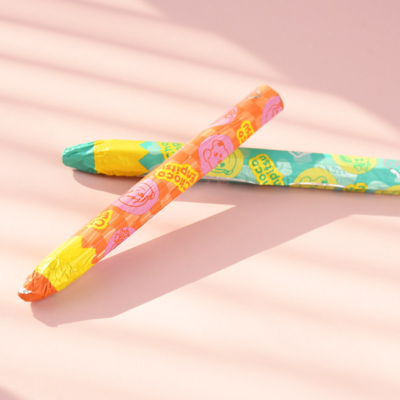 不二家海外旗舰店 铅笔巧克力棒12盒 热品库 性价比省钱购