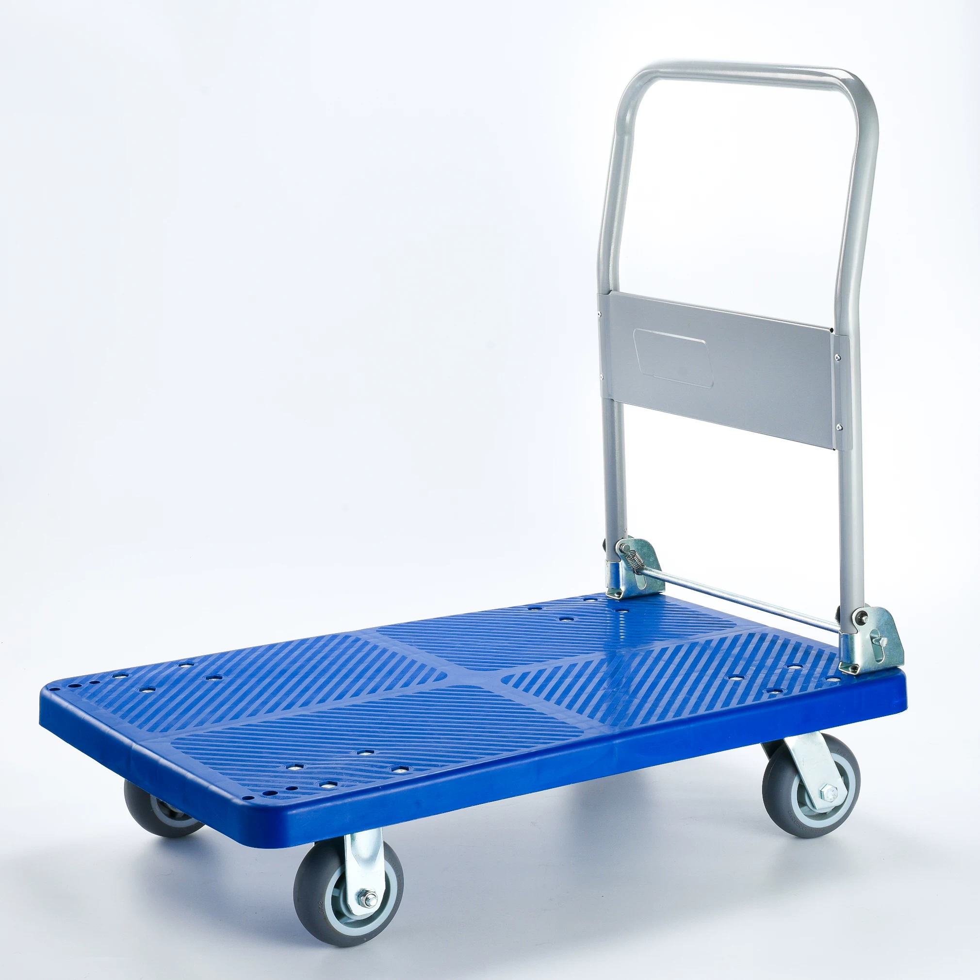 Folding cart, handheld trailer, flatbed truck