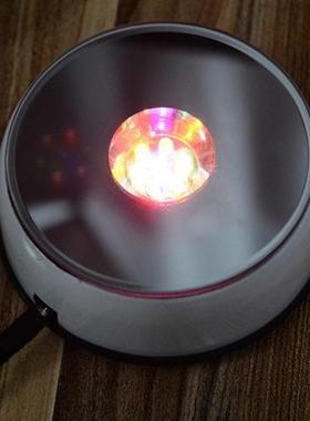 灯座电动展示台玉器琉璃工艺品