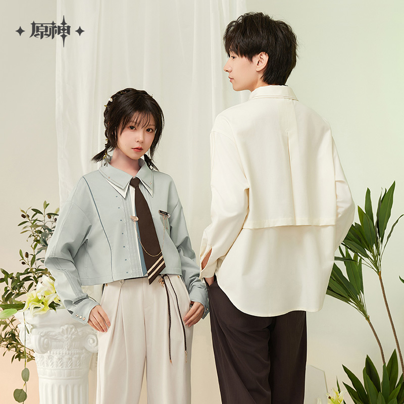 【原神官方】温迪主题印象系列长袖衬衫 可拆卸 Genshin - 图1