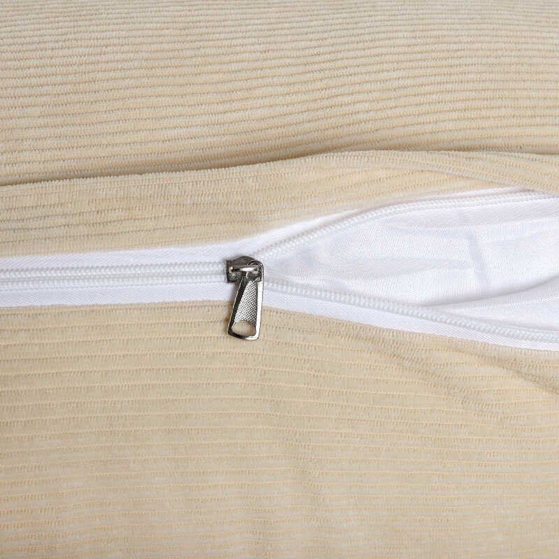 灯芯绒长条身体抱枕女q生侧睡圆柱枕头男生款睡觉夹腿专用男士大 - 图3