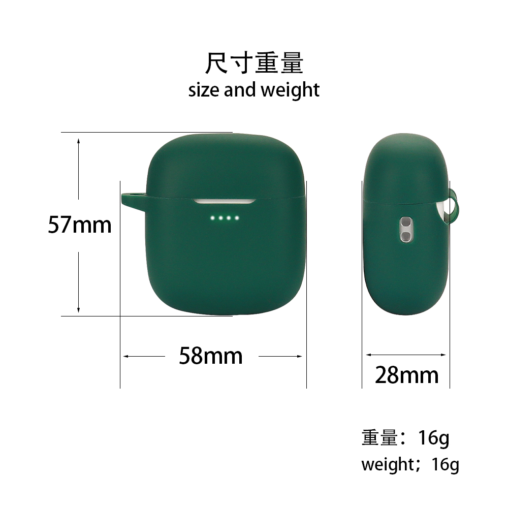 适用倍思蓝牙耳机2023版Baseus无线耳机Bowie w04保护套硅胶新款W04耳机套可爱卡通防摔创意w04pro充电仓软壳-图3