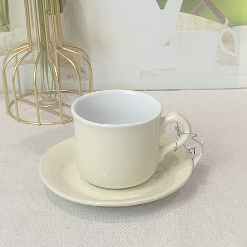 LondonPottery米色英国陶瓷咖啡杯碟马克杯英式下午茶套装茶水杯 - 图0