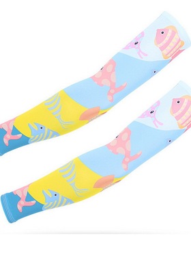 Sun UV Protective Children's Sport cuff Ice Silk Arm Warmer