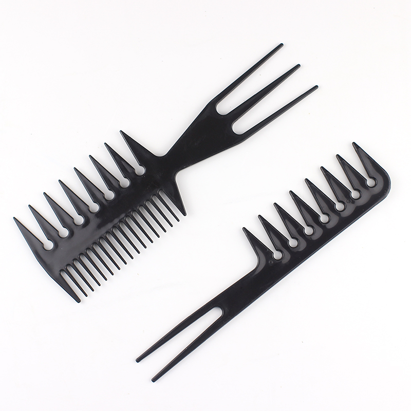 Hair Detangler Comb Makeup Barber Haircare Styling Tool Set - 图2