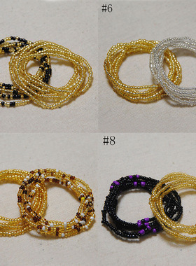 Bohemian Coloful Rice Bead Waist Belt Belly Chain  Jewelry