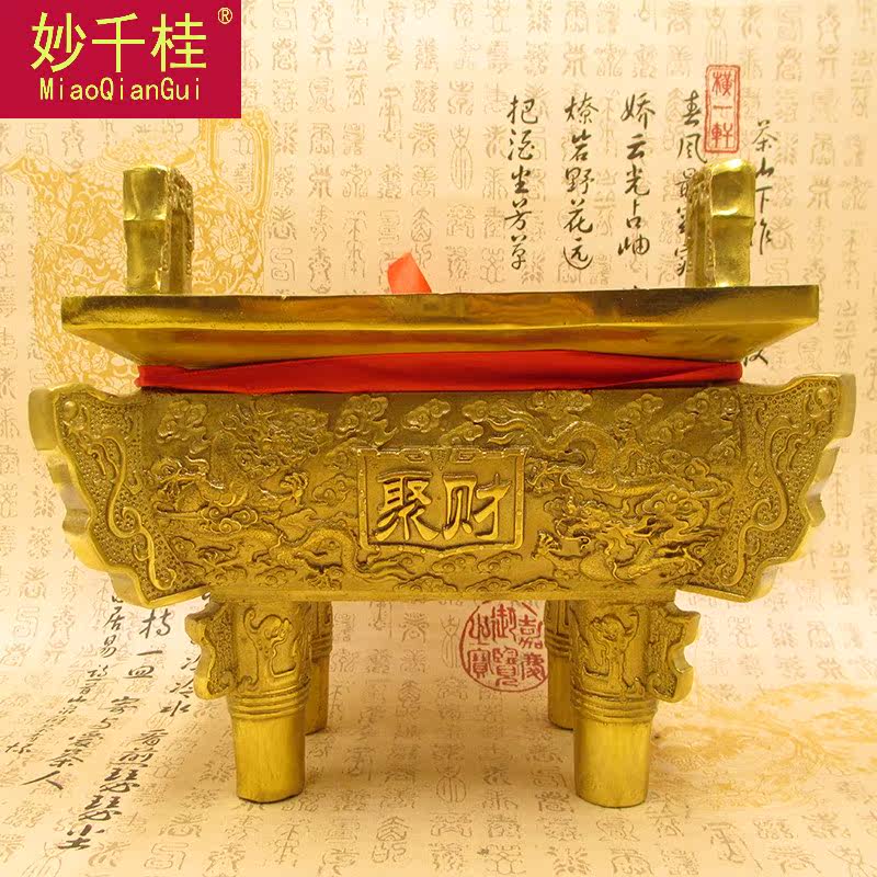 开光纯铜鼎鼎盛千秋家居装饰摆设 妙千桂摆件