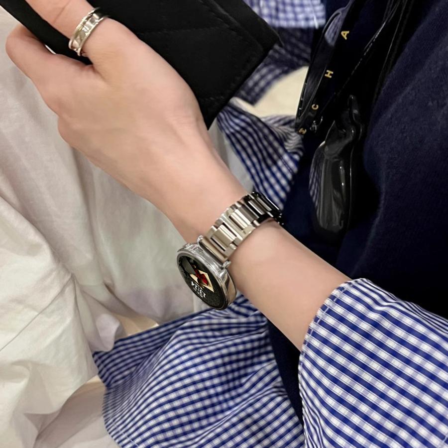 适用华为watchgt4表带gt5新款金属watch3pro手表带gt4gt3女生荣耀智能运动magicwatch2腕带高级感gs3i男女款 - 图0