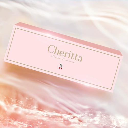 Cheritta Cherry Pury Dross Girls 10 Sets*3 коробки с цветными контактными линзами после полудня Cream T-Garden