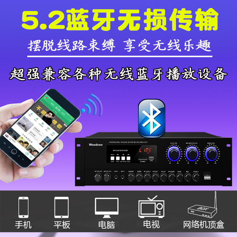 Woodrow audio karaoke machine set