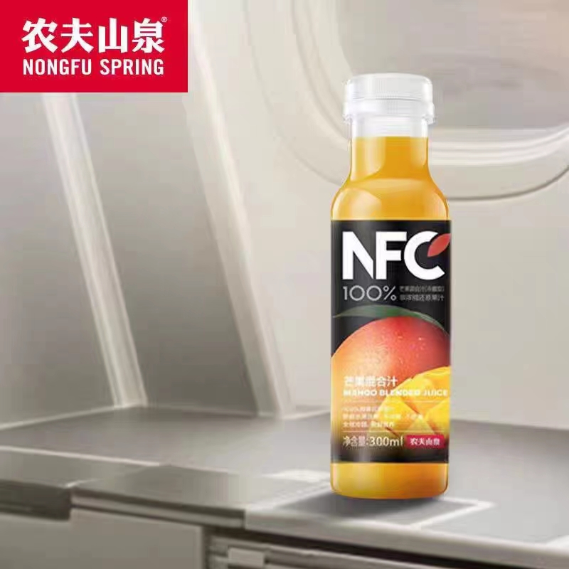 5月14日产【冷藏款】农夫山泉100%橙汁NFC果汁300ml*6鲜果凤梨汁 - 图3