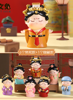 一代女皇武则天盲盒潮流摆件新款手办生日礼物桌面装饰摆设送礼