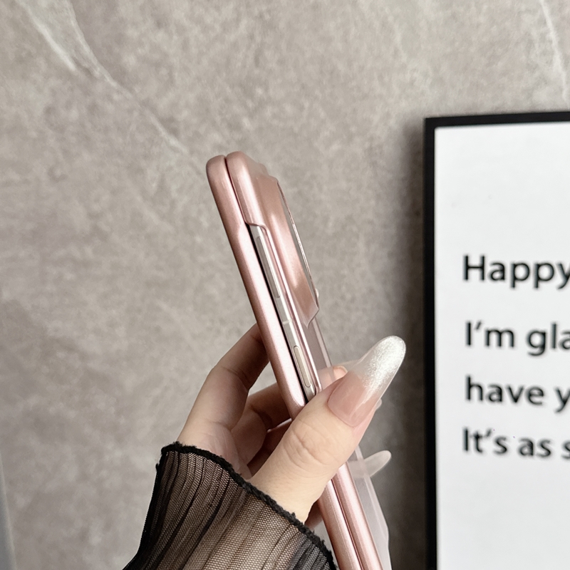 适用华为荣耀MagicV5手机壳MajicV5纯色magic V5简约honorV5折叠屏MBH-AN10铰链全包中轴保护套honor外壳新款 - 图3