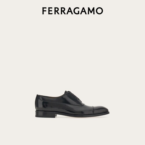 【24期免息】FERRAGAMO菲拉格慕男士系带牛津鞋皮鞋 - 图0