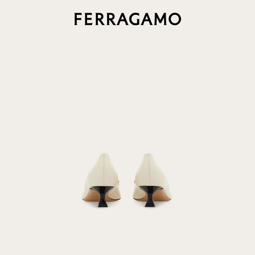 【礼物】FERRAGAMO菲拉格慕女士新版Vara扣饰高跟鞋 - 图2