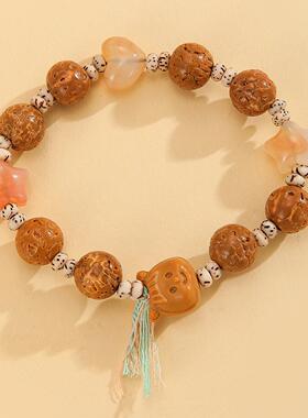 2026【合光星迹】厂家直销无齿金刚星月菩提手串手链文玩佛珠手饰