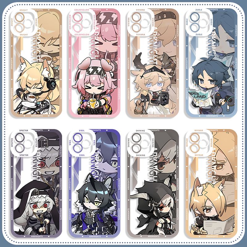 明日方舟Q版魔王逻各斯维什戴尔手机壳阿米娅适用苹果17iphone16小米15华为mate70荣耀红米k80一加ace5iqoo13 - 图2