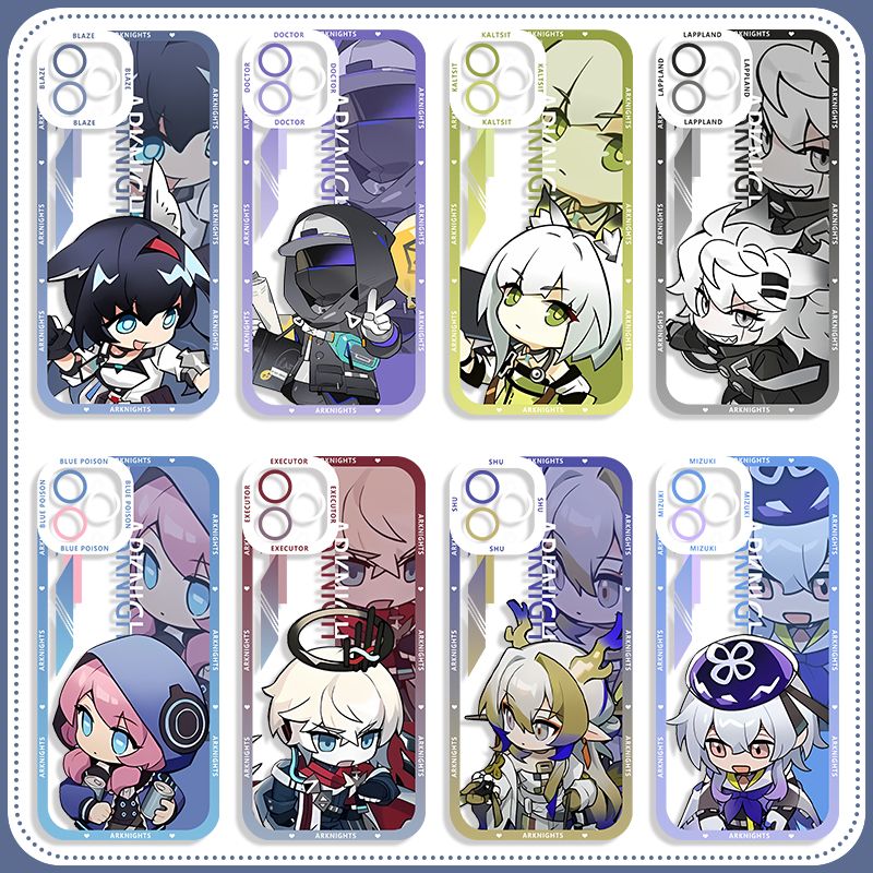 明日方舟Q版魔王逻各斯维什戴尔手机壳阿米娅适用苹果17iphone16小米15华为mate70荣耀红米k80一加ace5iqoo13 - 图1