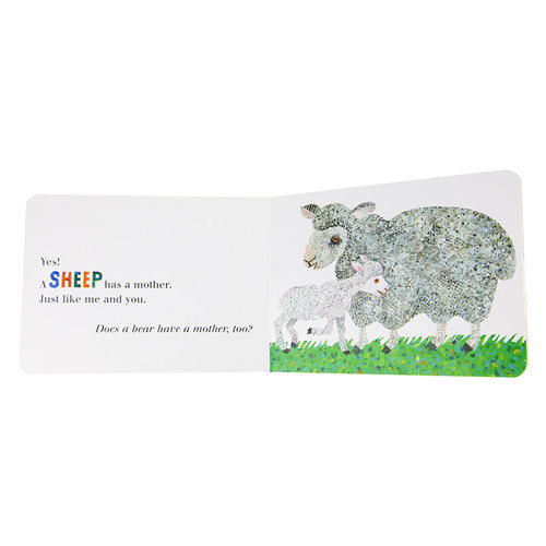 Eric Carle: Does a Kangaroo Have a Mother, Too? 袋鼠也有妈妈么 进口原版英文 儿童启蒙英语绘本 宝宝认知趣味纸板书 0-3岁 - 图1