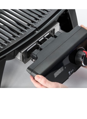 英国代购Weber PULSE 1000 electric grill 温控珐琅铸铁电烤架
