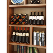 Red wine lattice shelves rhomboid red wine shelves Leverted red wine Wine L Plaid Display Torhomboid Wine Wine Bottle *