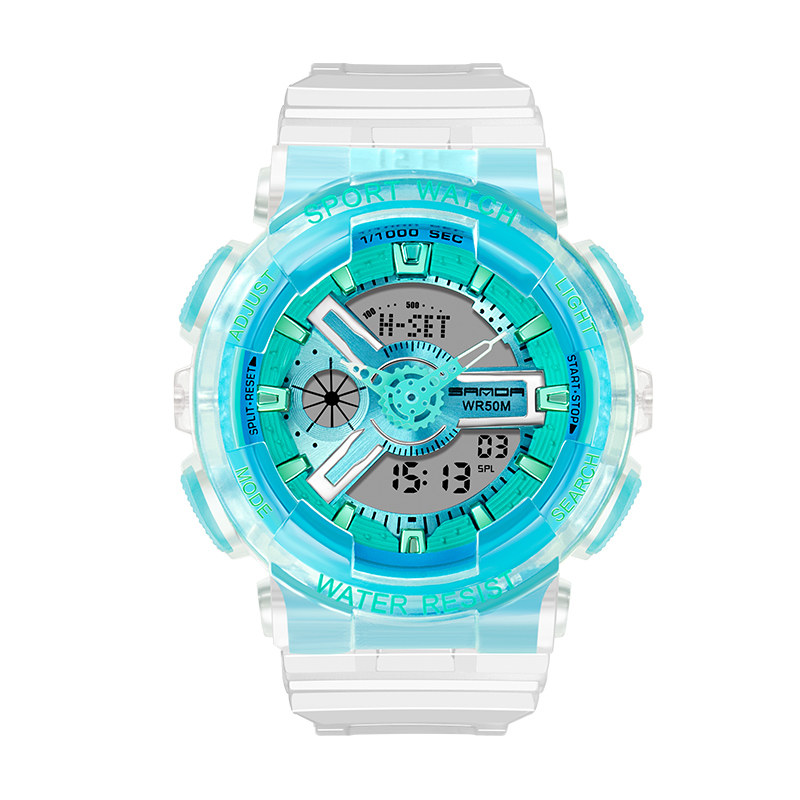 新款运动初中学生儿童男士电子表 sixgrace国产腕表