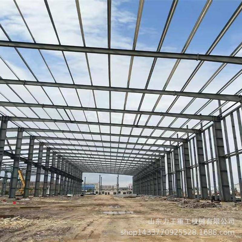 钢结构厂房Q25网架行车钢结构搭建安装阁楼平台货架重型钢结构 - 图2