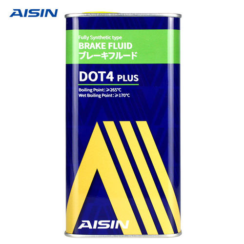 爱信AISIN刹车油汽车制动液离合器油日系美系德系通用DOT4PLUS1kg - 图1