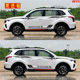 Suitable for Kia smart sports car body color stripe car stickers special door stickers decorative smart sports car waistline car stickers