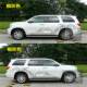 Toyota Sequoia car stickers SEQUOIA special car stickers snow mountain modified car color strip decoration