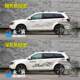 Suitable for Dodge Coolwella flower car stickers modified car stickers Cool Bo body color strip decoration off-road vehicle stickers