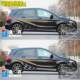 Suitable for Mercedes-Benz B-class car stickers B200 180 260 body side skirt stickers A-class modified decorative door stickers