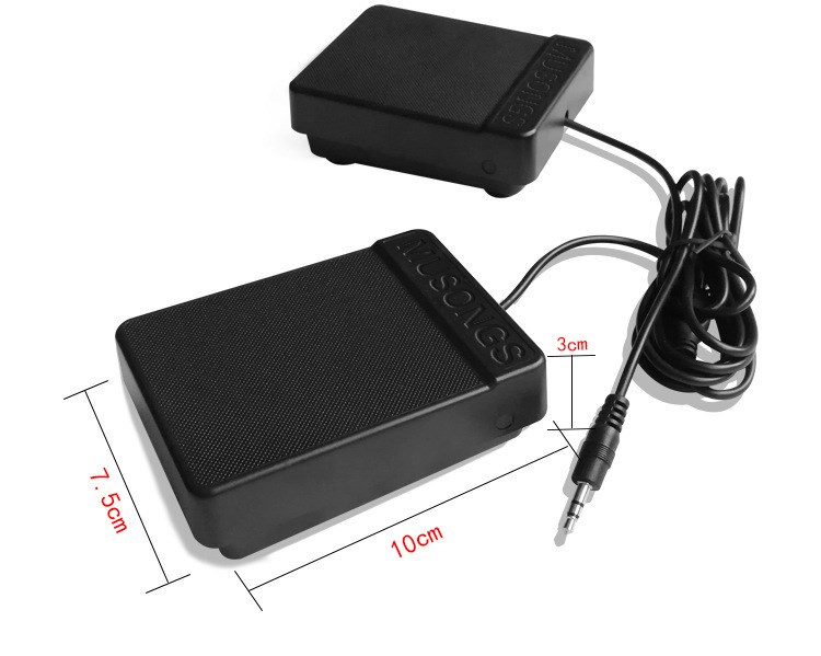 Electronic drum Double pedal stampede Yanyin pedal pedalling switch electronic drum opening and closing sound trampling and bottom drum 