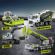 Senbao building blocks boy puzzle assembly excavator toy children's assembly engineering vehicle car building block model puzzle