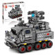 Senbao 107027 Wandering Earth Series Troop Carrier CN171 Small Particle Building Block Military Assembly Toy for Boys