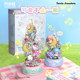 Hello Kitty music box Moonlight Club building blocks Sanrio hellokitty plug-in female toy New Year's birthday gift
