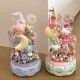 Hello Kitty Gemini Sanrio Music Box Moonlight Club Assembling Fun High Building Blocks Educational Toy Birthday Gift